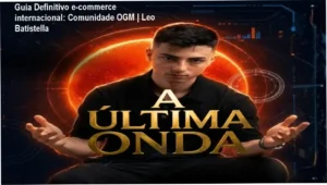Imagem destacando plataformas digitais para e-commerce internacional e o logotipo da Comunidade OGM.