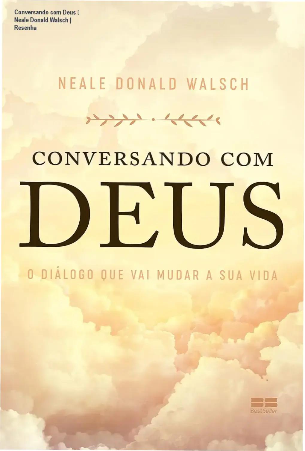Capa do livro Conversando com Deus de Neale Donald Walsch em destaque