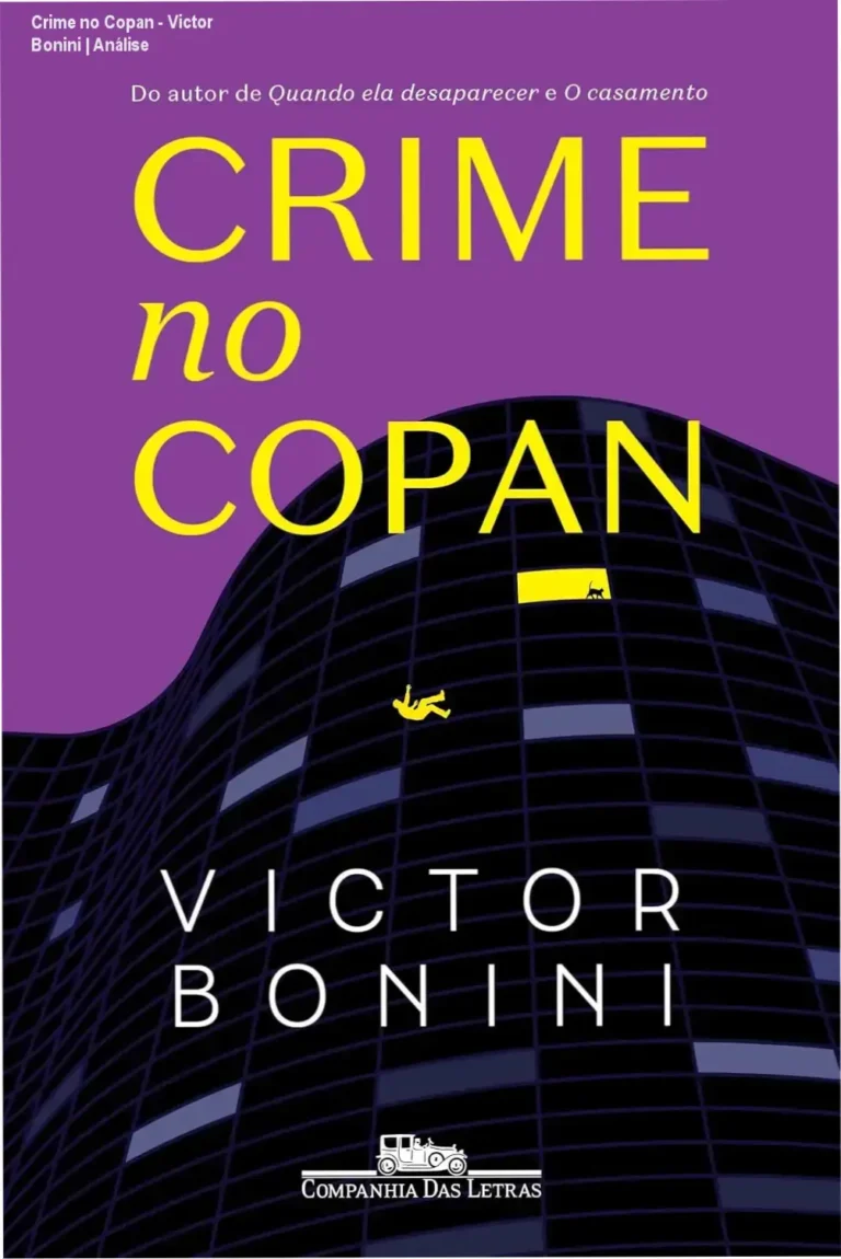Capa do eBook Crime no Copan de Victor Bonini em dispositivo Kindle