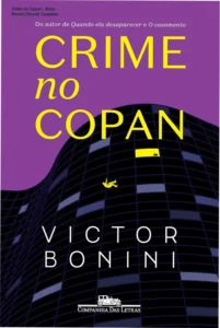 Capa do eBook Crime no Copan de Victor Bonini em ambiente urbano de São Paulo