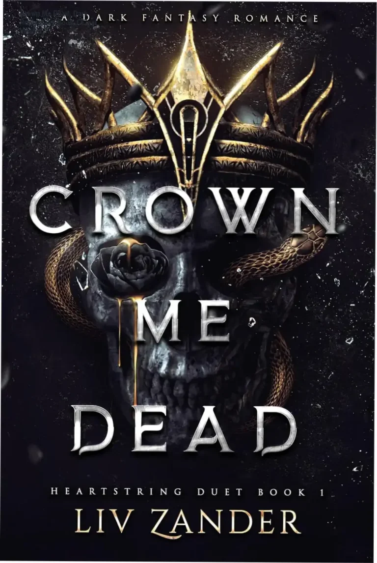 Crown Me Dead ebook cover featuring dark fantasy romance aesthetic