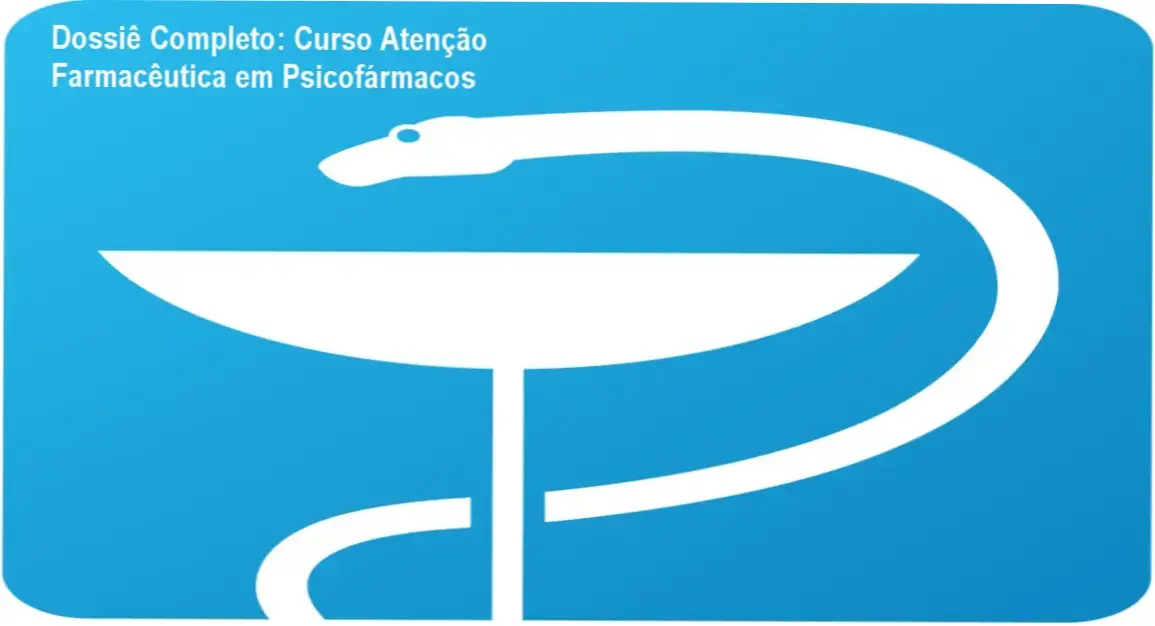 Curso Atenção Farmacêutica Psicofármacos do Prof. Dr. Alexandre Massao: visão interna da plataforma e módulos