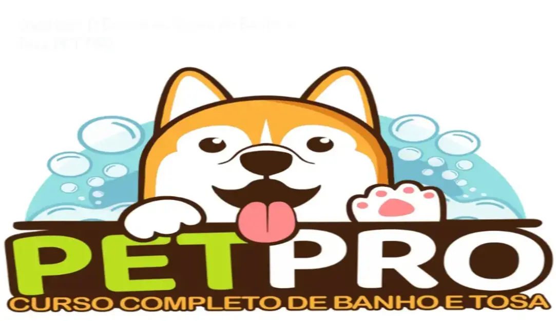 Interface do Curso de Banho e Tosa PET PRO da WebHoje Cursos Online exibindo módulos de estética animal