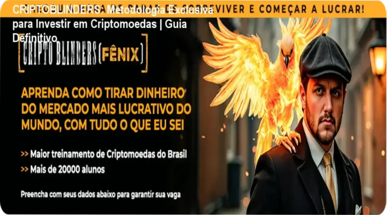 CRIPTOBLINDERS: Metodologia Exclusiva para Investir em Criptomoedas | Guia Definitivo