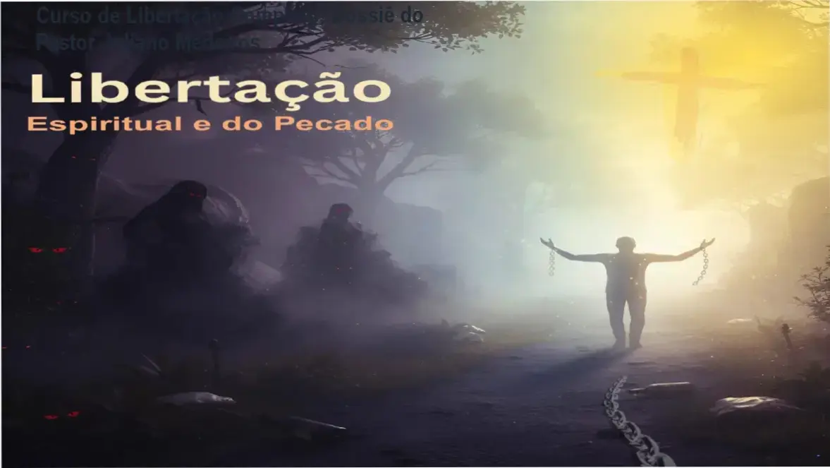 Representação visual do treinamento de libertação espiritual do Pastor Juliano Medeiros focado em liderança cristã