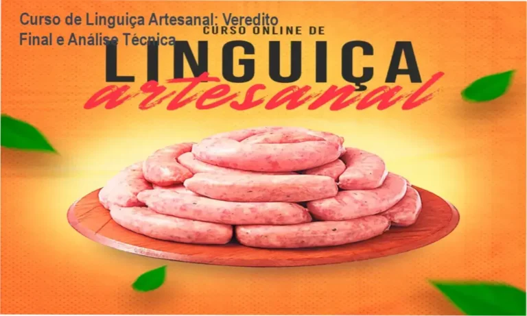Produção de linguiça artesanal profissional seguindo as técnicas do curso MR Virtus
