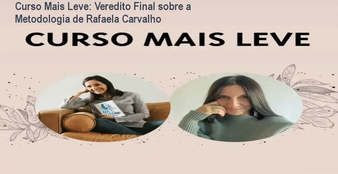 Curso Mais Leve de Rafaela Carvalho e Roberta Ferec: visão interna do funcionamento dos áudios