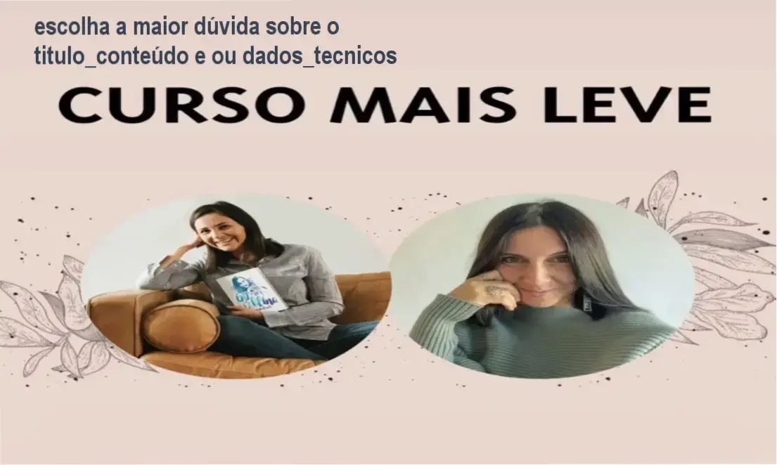 Interface do Curso Mais Leve de Rafaela Carvalho e Roberta Ferec mostrando aulas em formato de áudio para mães
