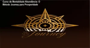 Capa do curso The New Journey com elementos visuais de prosperidade e abundância