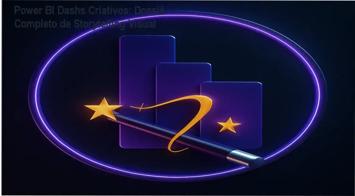 Dashboard profissional e interativo desenvolvido no curso Power BI Dashs Criativos