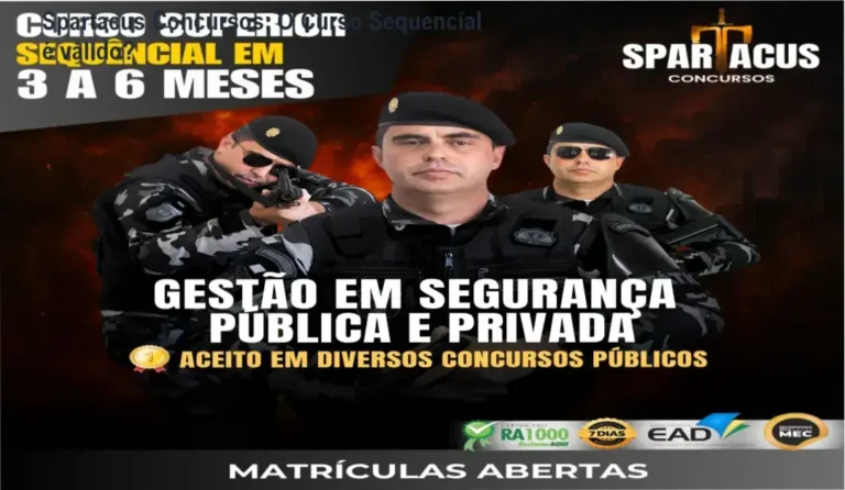 Spartacus Concursos: O Curso Sequencial é válido?