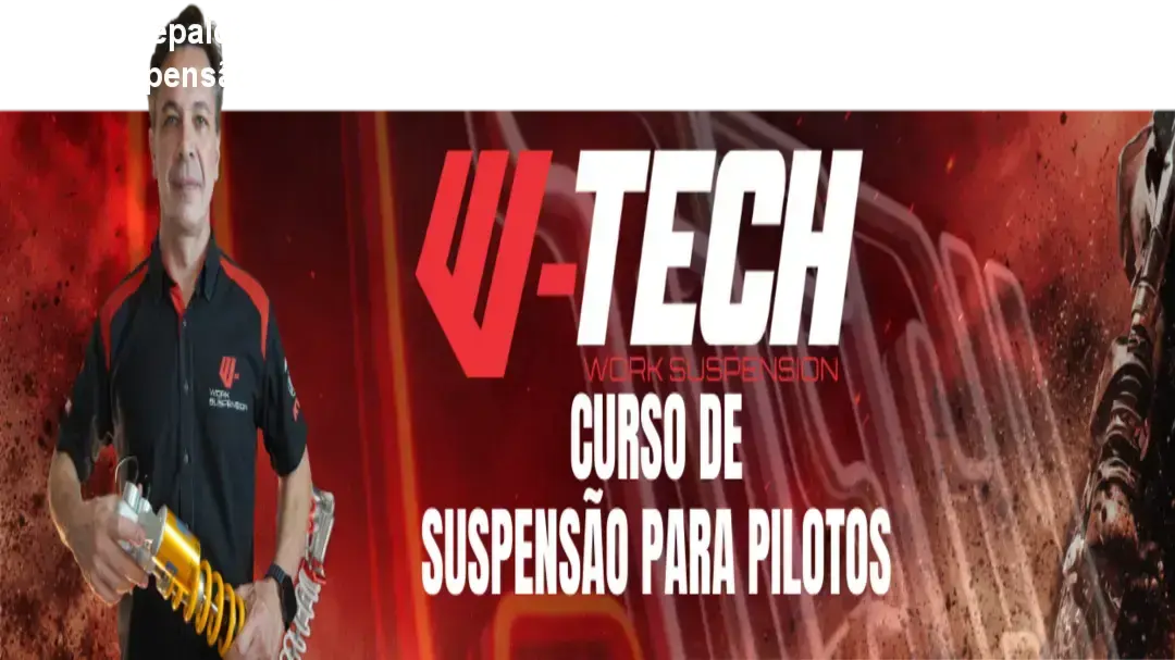 Curso W-Tech de Alex Crepaldi mostrando bastidores e funcionamento da regulagem de suspensão Off-Road