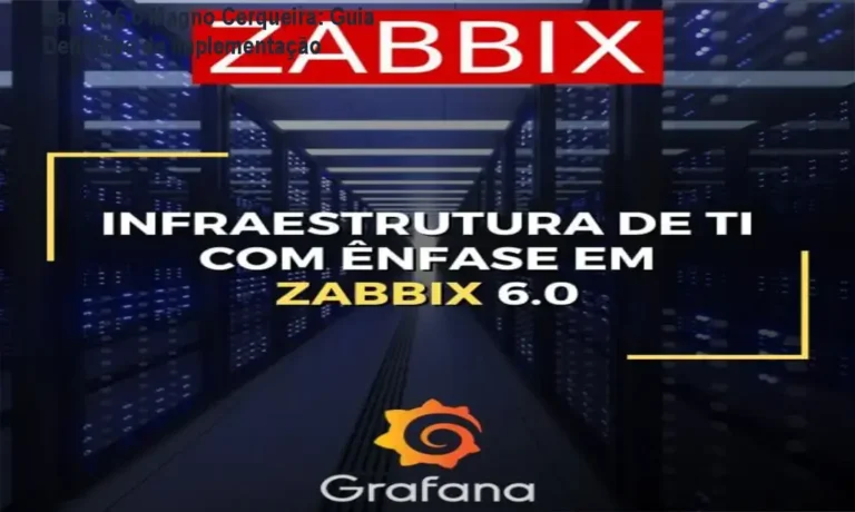 Interface do Zabbix 6.0 e Grafana exemplificando monitoramento de infraestrutura de TI