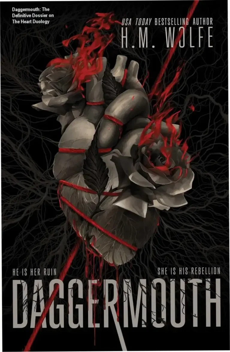 Digital cover of Daggermouth by H.M. Wolfe showcasing dystopian romance themes