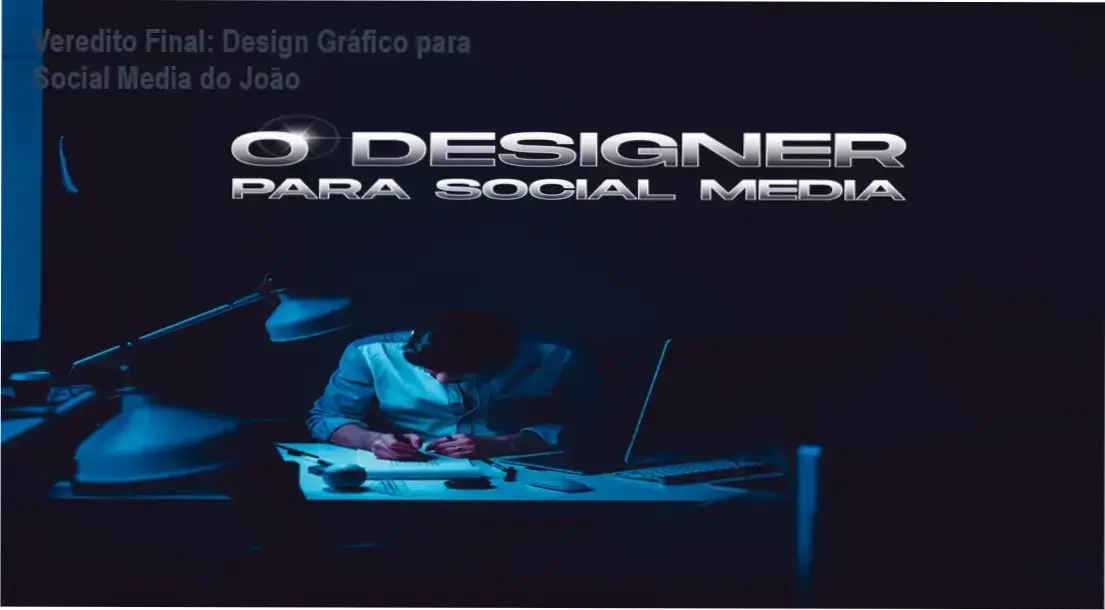 Interface do curso Design Gráfico para Social Media do João o Publicitário com foco em Photoshop