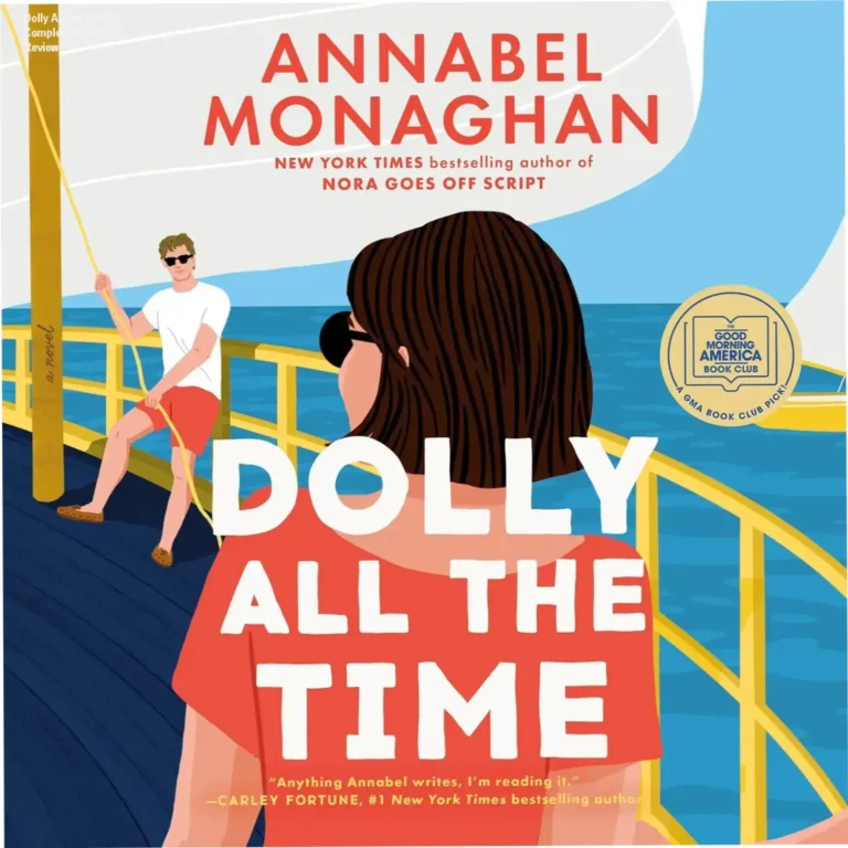 Cover of Dolly All the Time by Annabel Monaghan featuring a seaside romance aesthetic
