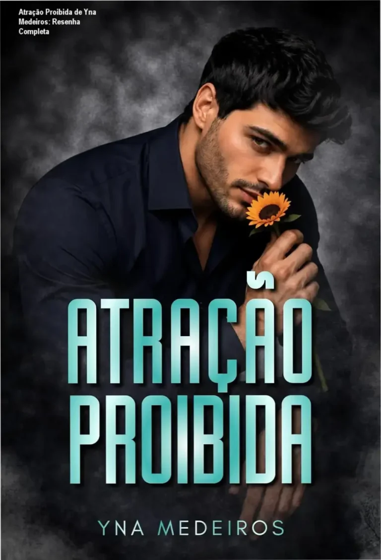 Capa do ebook Atração Proibida de Yna Medeiros mostrando Hades e George em close romântico