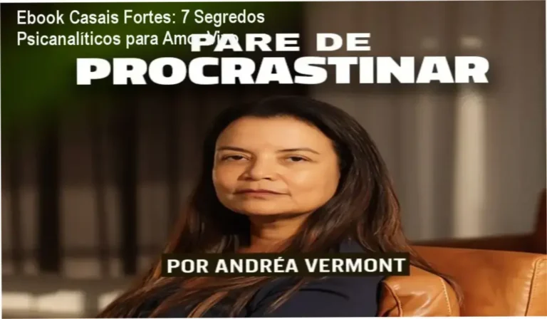Capa do ebook Casais Fortes de Dra. Andréa Vermont mostrando conceito de relacionamento saudável