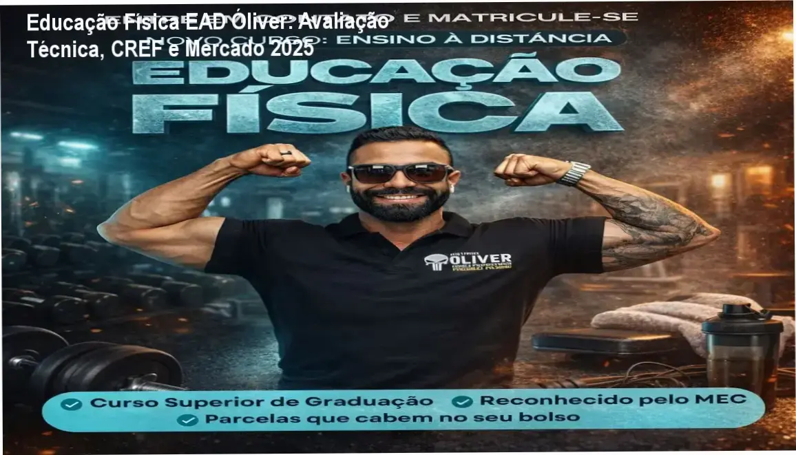 Aluno do Instituto Óliver acessando videoaulas de fisiologia do exercício no notebook enquanto planeja rotina de estágio presencial