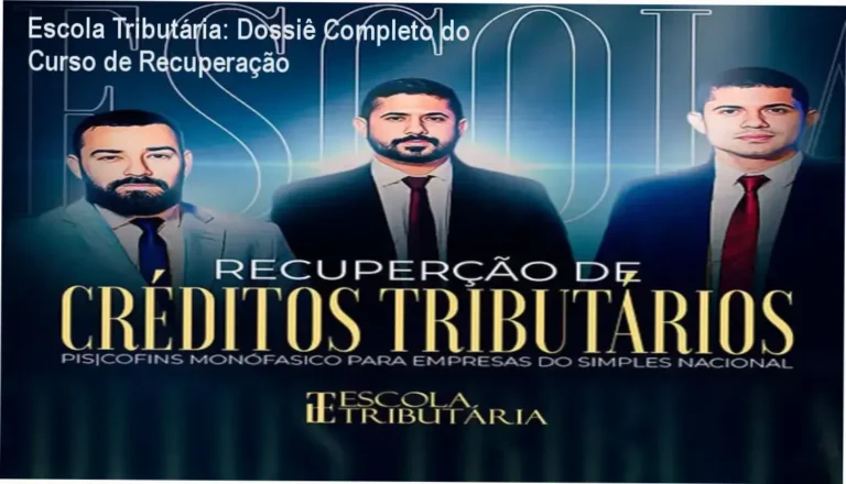 Escola Tributária: Dossiê Completo do Curso de Recuperação