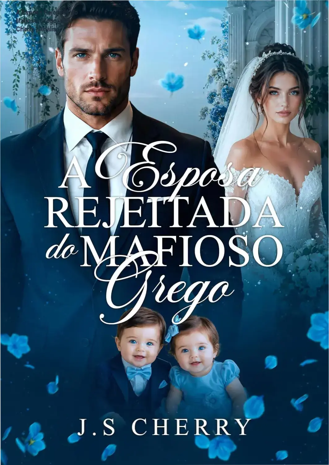 Capa do eBook A Esposa Rejeitada do Mafioso Grego de J.S Cherry