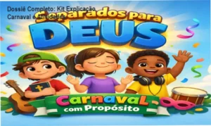 Recursos pedagógicos bíblicos para ensinar sobre o Carnaval de forma lúdica para crianças