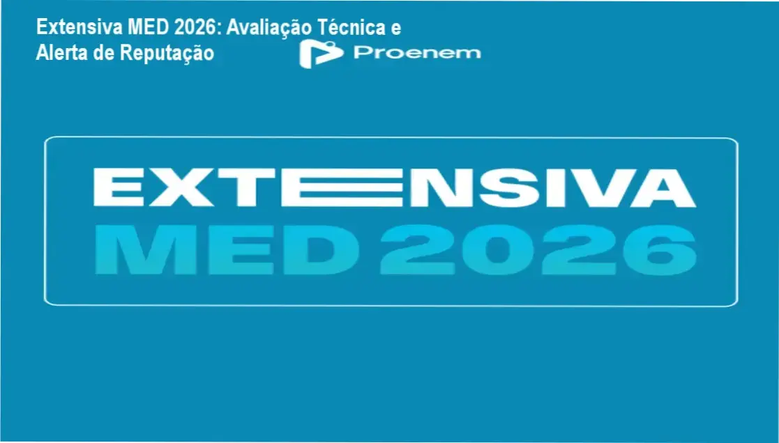 Análise técnica do curso Extensiva MED 2026 para vestibular de medicina
