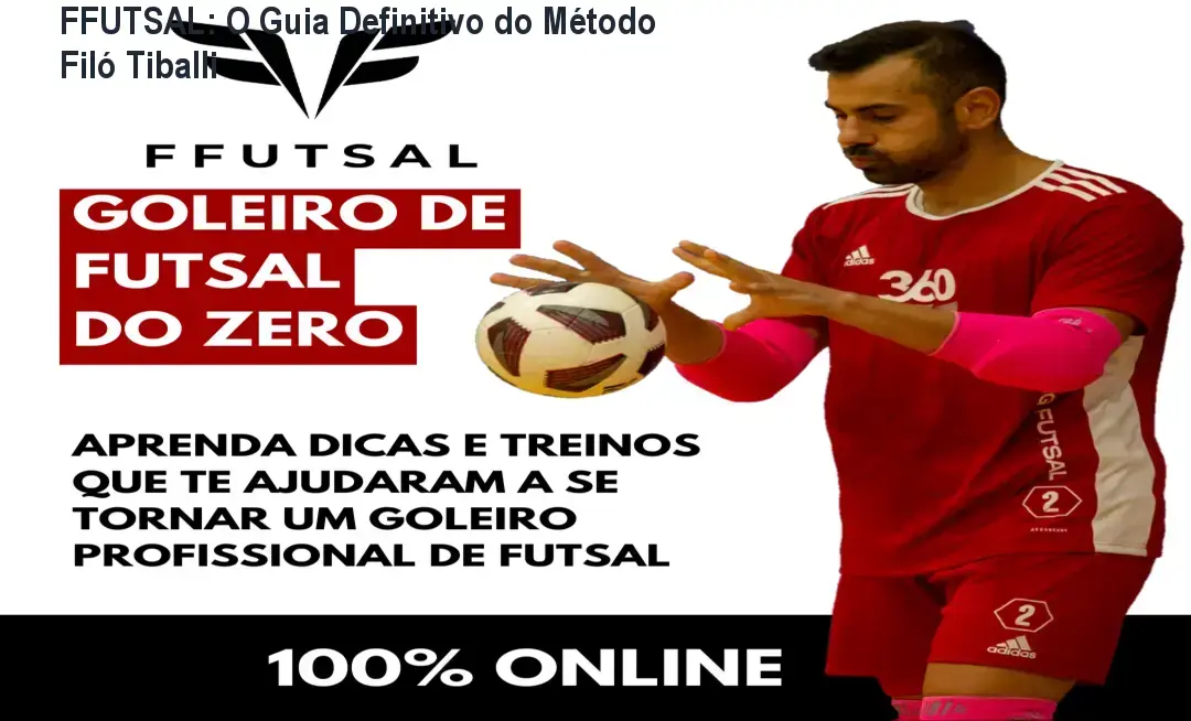 Visão interna do curso FFUTSAL de Filó Tiballi mostrando plataforma de treinos para goleiros
