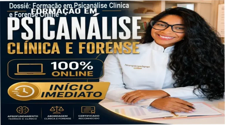 Dossiê: Formação em Psicanálise Clínica e Forense Online