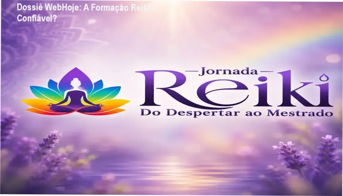 Visão interna da plataforma de ensino da Formação Reiki pela WebHoje Cursos Online