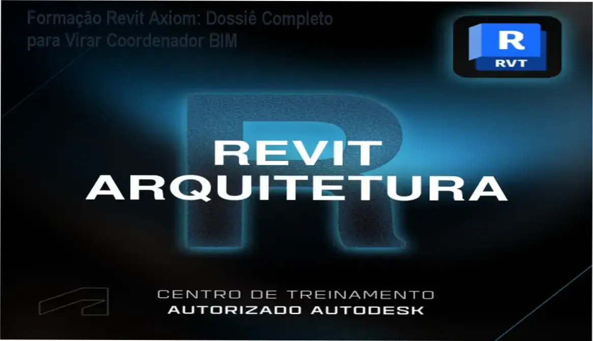 Tela do Revit demonstrando fluxo de trabalho BIM 4D e detecção de interferências Navisworks ensinado na Formação Axiom