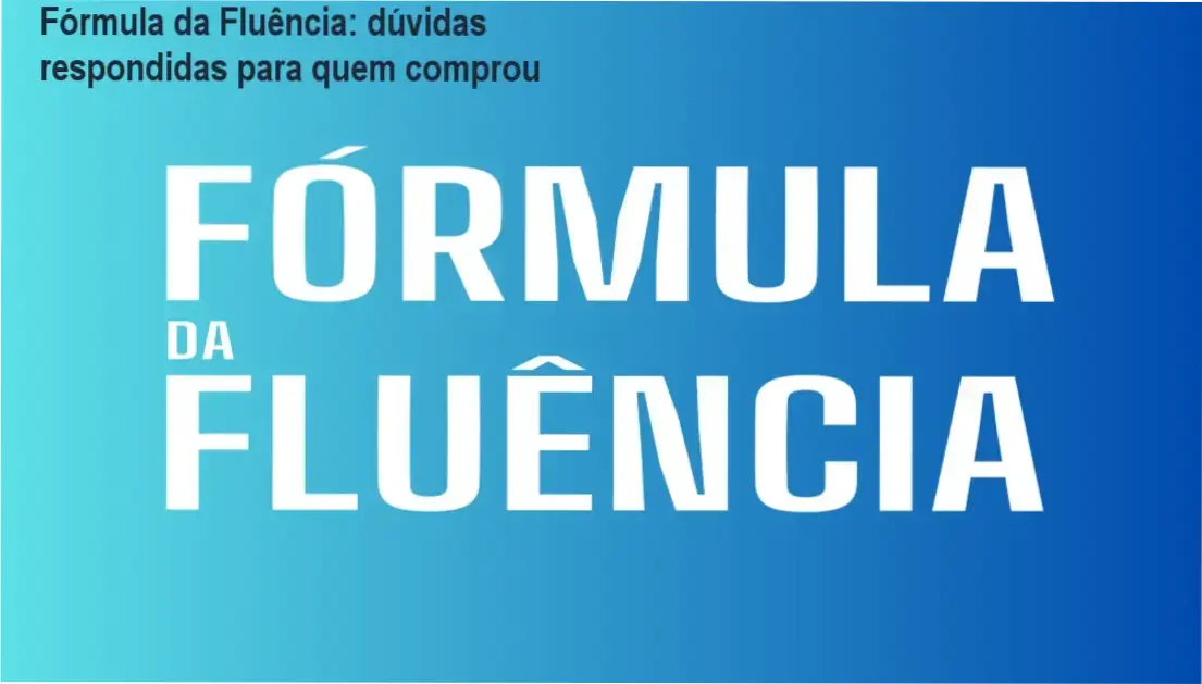 Curso Fórmula da Fluência de Caio R. ensina inglês de forma prática e contextual