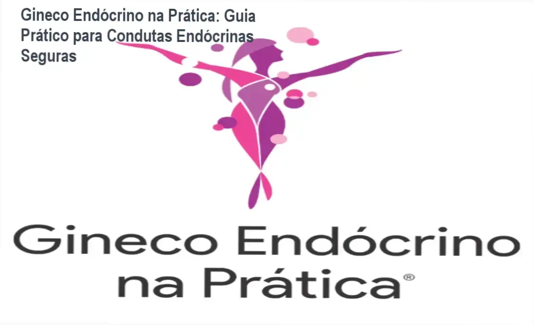 Capa do curso Gineco Endócrino na Prática mostrando módulos de terapia hormonal e casos clínicos
