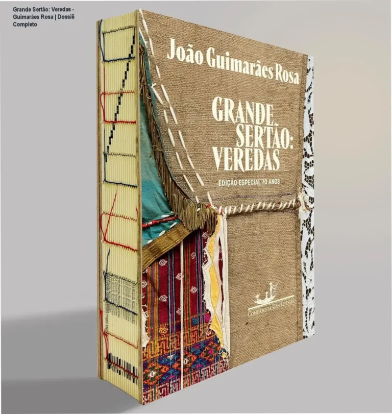Capa da edição especial de 70 anos do livro Grande Sertão: Veredas de João Guimarães Rosa