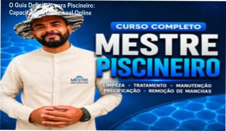 O Guia Definitivo para Piscineiro: Capacitação Profissional Online