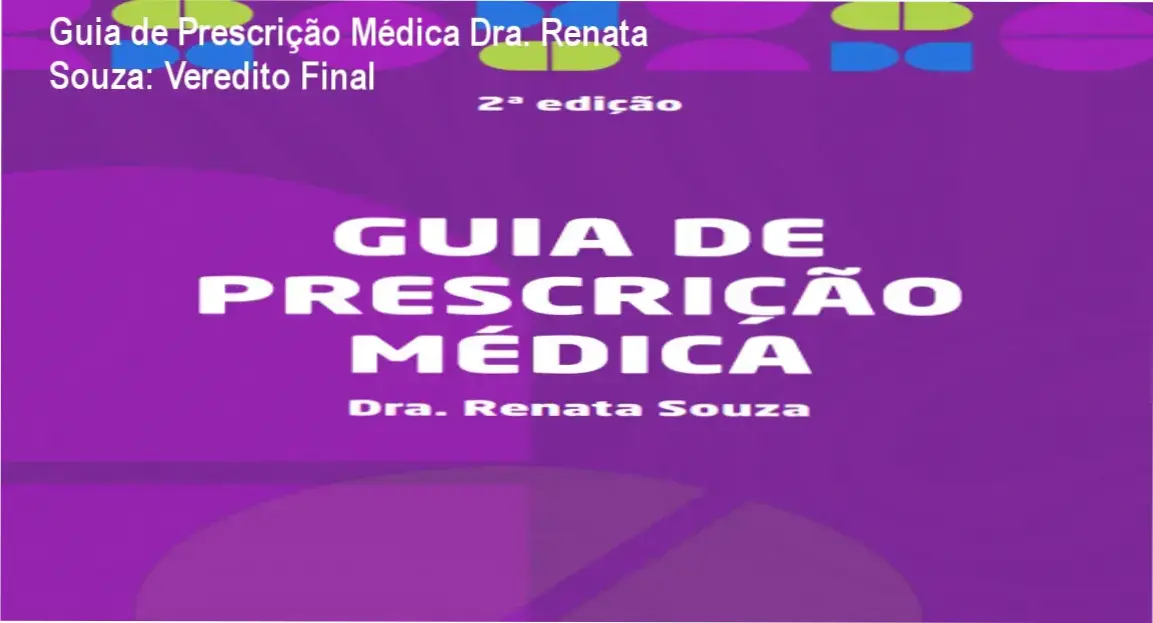 Interface do Guia de Prescrição Médica da Dra. Renata Souza demonstrando a agilidade na consulta de dosagens
