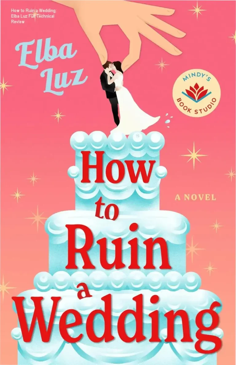 A digital reader showcasing the cover of How to Ruin a Wedding by Elba Luz