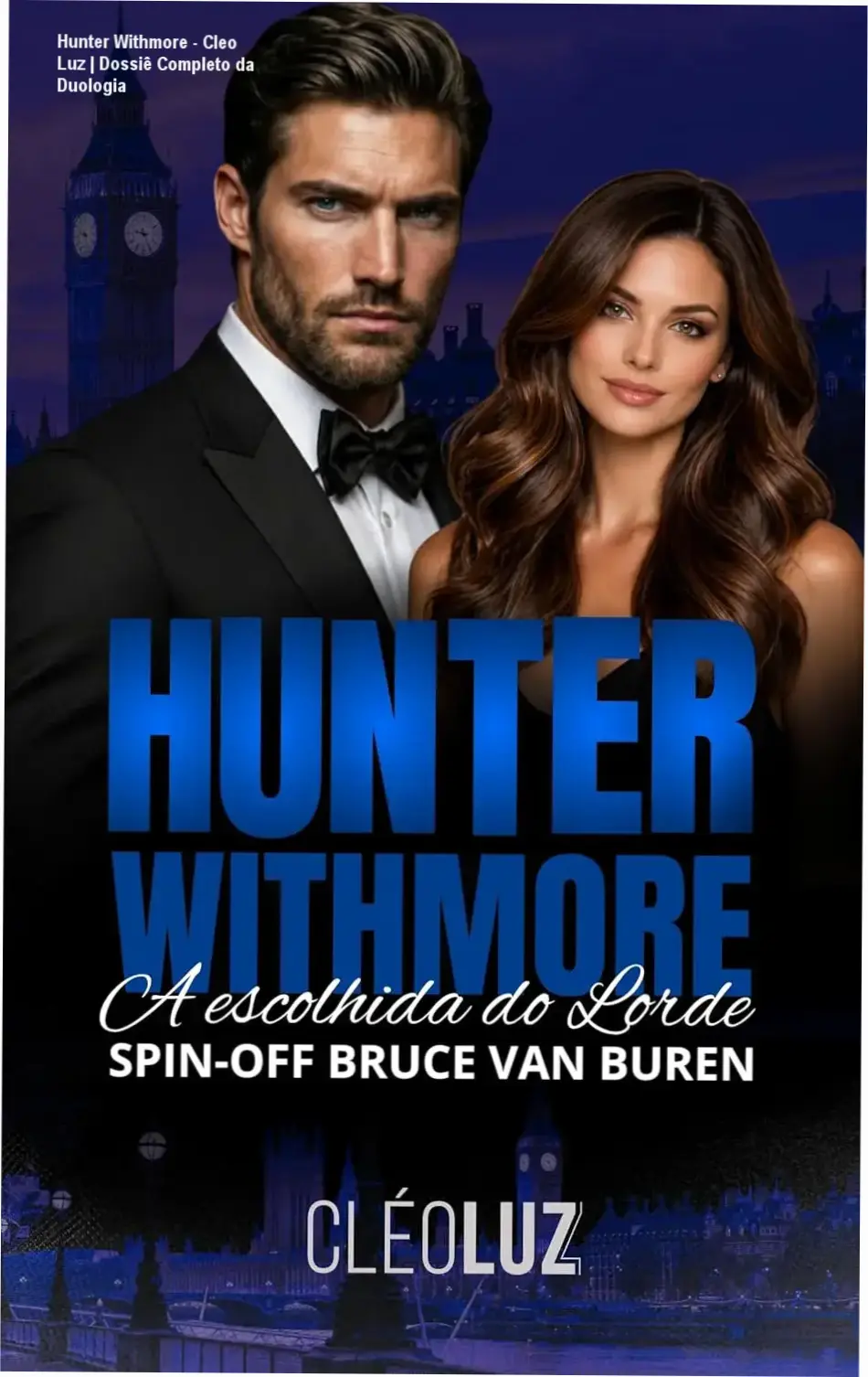 Capa do eBook Hunter Withmore A Escolhida do Lorde de Cleo Luz
