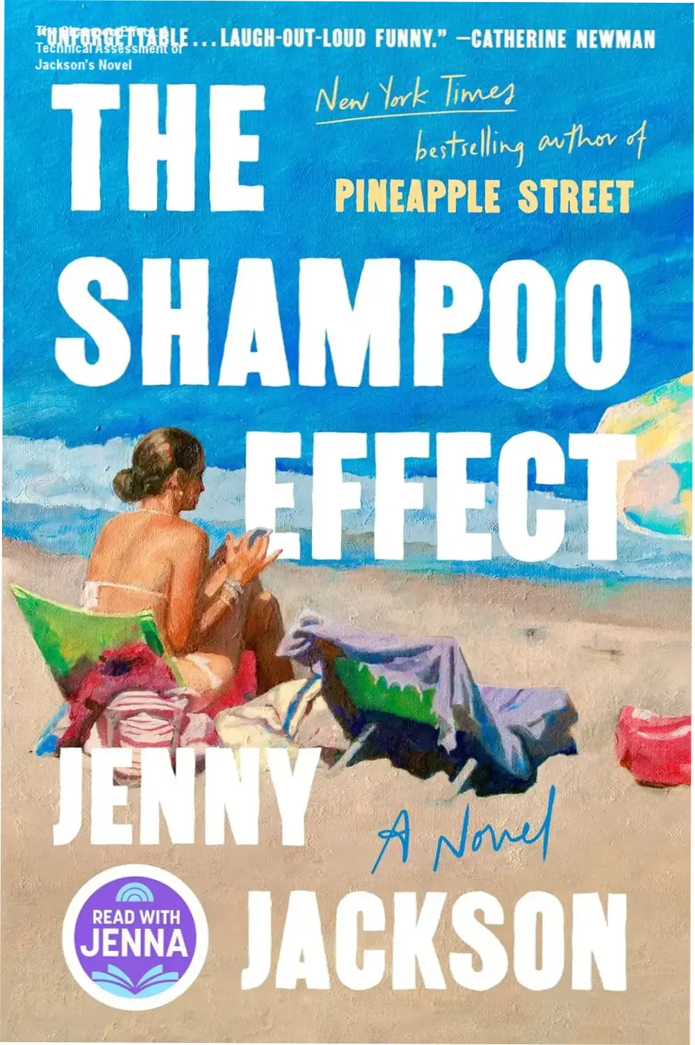 Cover of The Shampoo Effect by Jenny Jackson, a New York Times bestseller