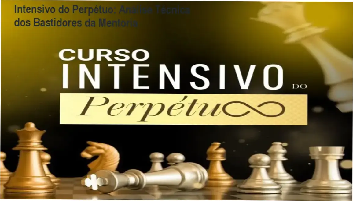 Intensivo do Perpétuo Elaine Vilar bastidores funcionamento visão interna