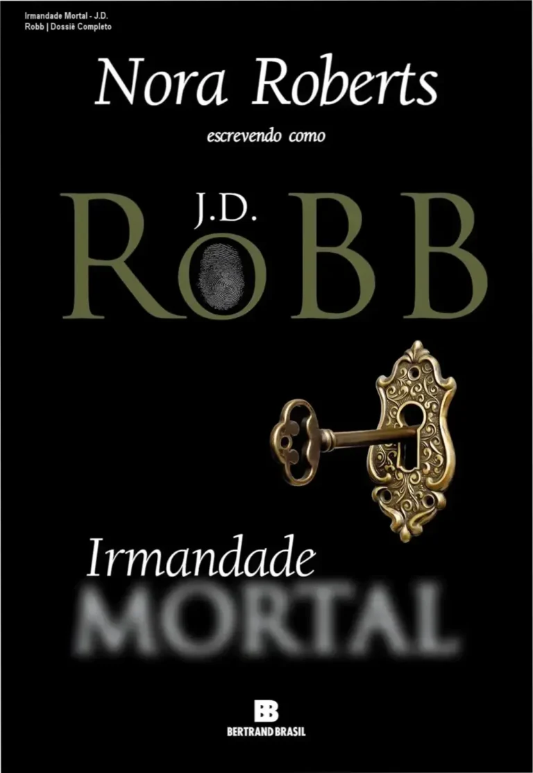 Capa do eBook Irmandade Mortal de J.D. Robb em dispositivo digital