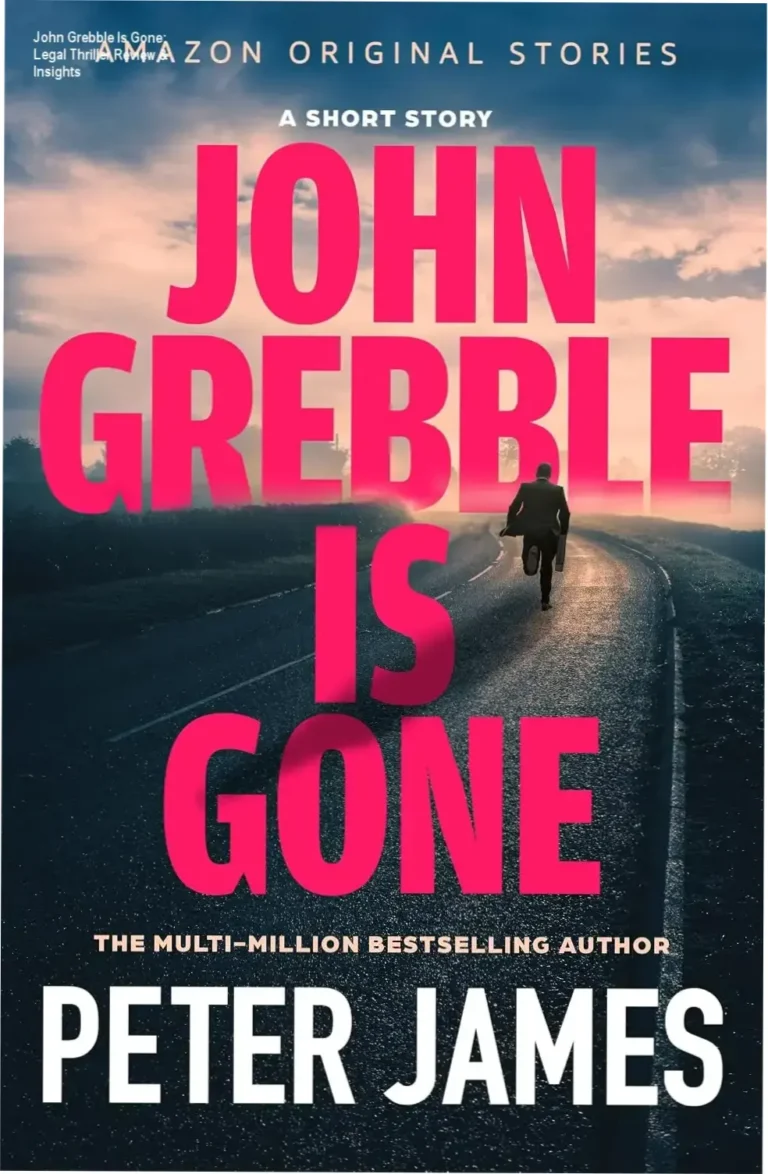 Cover of John Grebble Is Gone by Peter James, a legal thriller ebook