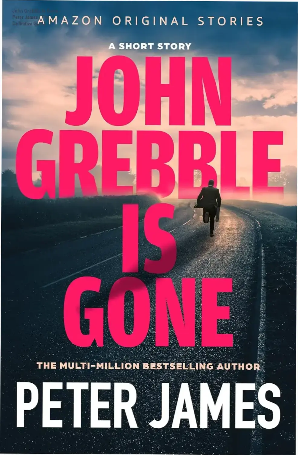 Digital cover of John Grebble Is Gone by Peter James legal thriller ebook