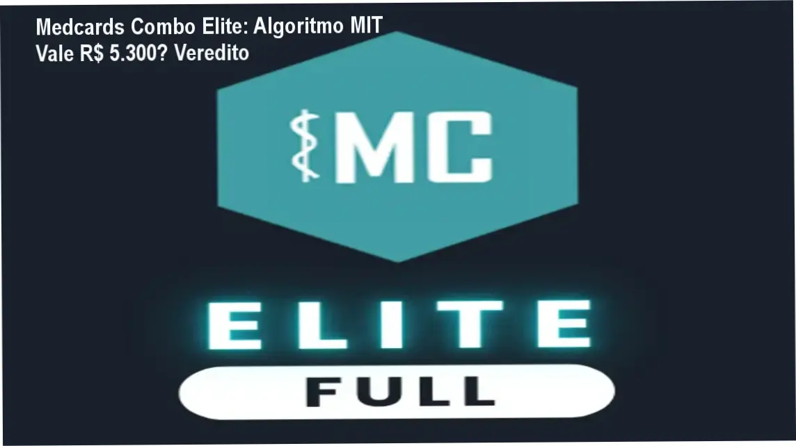 Medcards Combo Elite Equipe Medcards bastidores funcionamento plataforma repeticao espacada