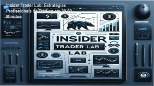 Metodologia do Insider Trader Lab com gráficos de análise macroeconômica e fluxo de ordens