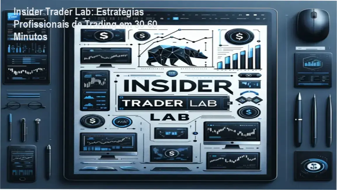 Metodologia do Insider Trader Lab com gráficos de análise macroeconômica e fluxo de ordens