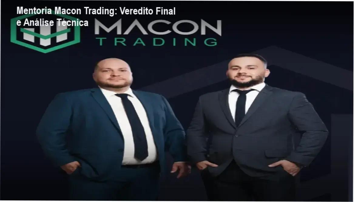 Análise de gráficos de trading focada em consistência e gestão de risco da Mentoria Macon Trading