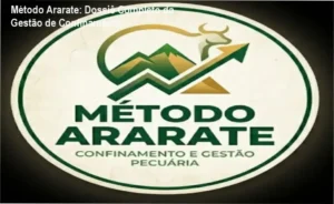 Infográfico detalhando a metodologia de gestão integrada do Método Ararate para confinamento bovino