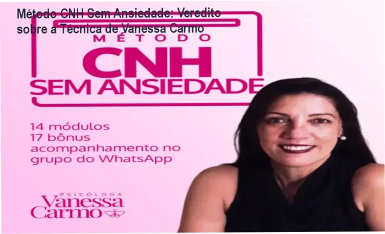 Método CNH Sem Ansiedade: Veredito sobre a Técnica de Vanessa Carmo