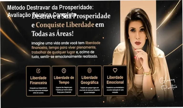 Método Destravar da Prosperidade: Avaliação Técnica Completa